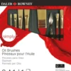 Zestaw pędzli i akcesoriów Simply Oil - Daler Rowney - 10 szt.