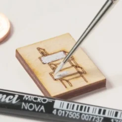 Zestaw pędzli okrągłych, syntetyczne, Micro Nova, seria 170 - Da Vinci - 4 szt.