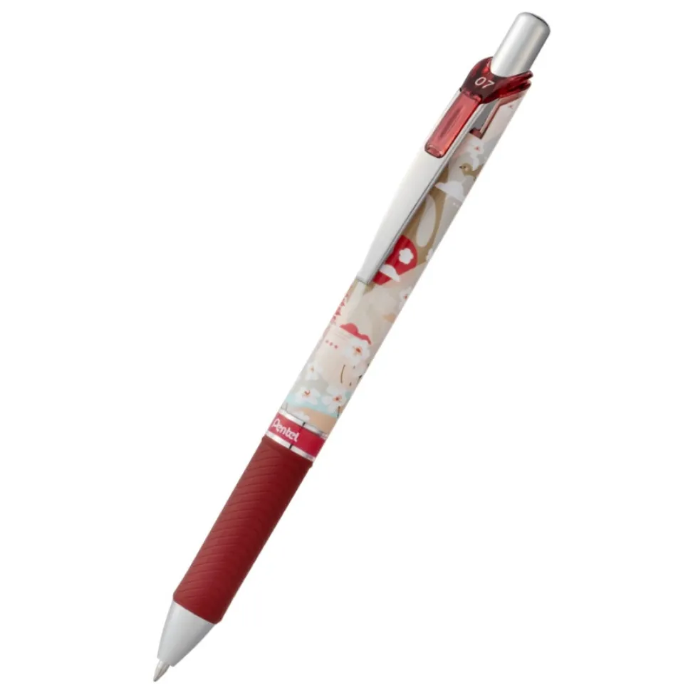 Zestaw piór kulkowych EnerGel Nature - Pentel - Light 0,7 mm 3 szt.