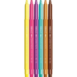 Zestaw pisaków Fibralo Kawaii Candy - Caran d'Ache - 6 szt.