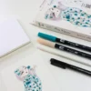 Zestaw pisaków Limited Edition Miss Kimono - Tombow - 6 szt.
