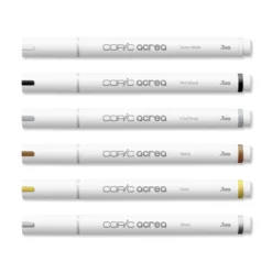 Zestaw pisaków pigmentowych Copic Acrea - 6 szt.