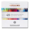 Zestaw połówek pasteli suchych Half Pastel Pencil Introductory - Sennelier - 48 szt.