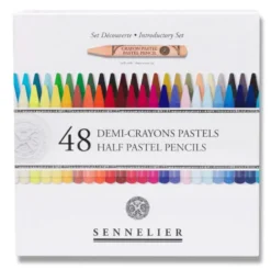 Zestaw połówek pasteli suchych Half Pastel Pencil Introductory - Sennelier - 48 szt.