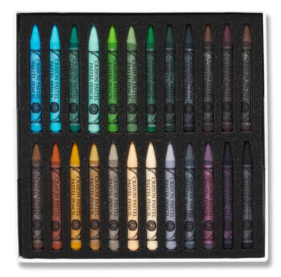 Zestaw połówek pasteli suchych Half Pastel Pencil Introductory - Sennelier - 48 szt.