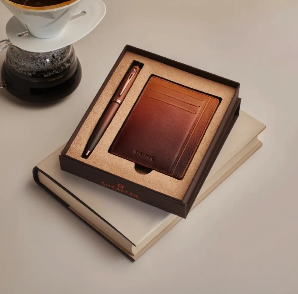 Zestaw prezentowy 100 Coffee Edition - Sheaffer - długopis i etui