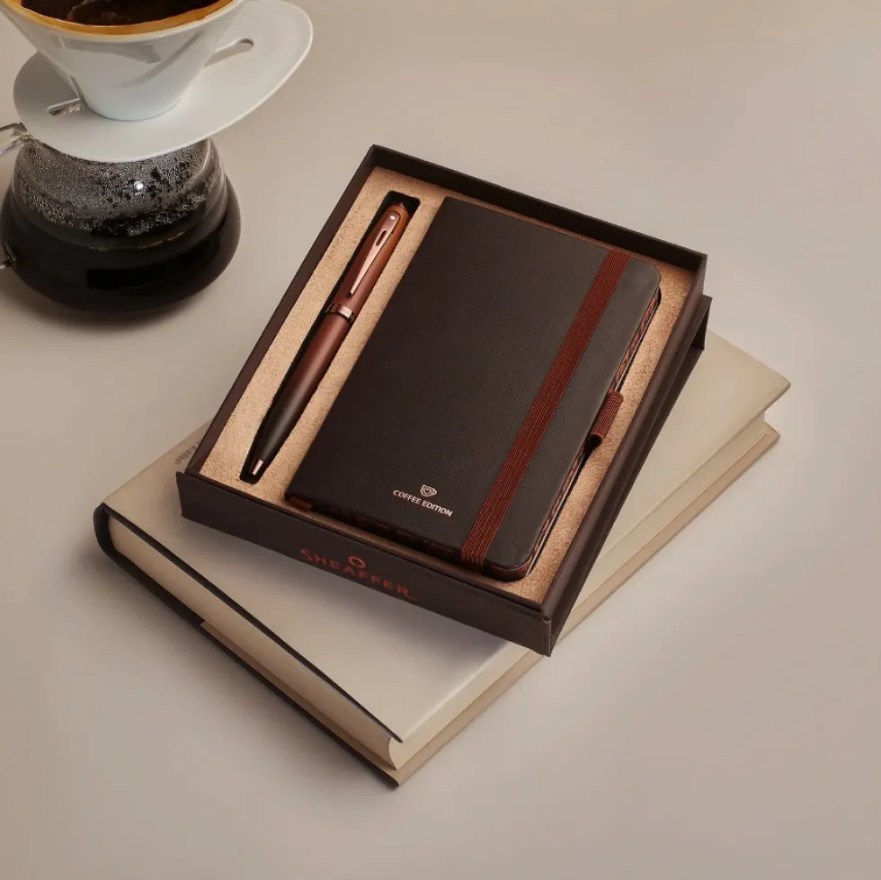 Zestaw prezentowy 100 Coffee Edition - Sheaffer - długopis i notes