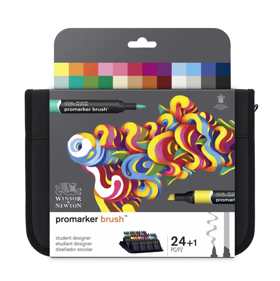 Zestaw Promarker Student - Winsor & Newton - 24 szt.