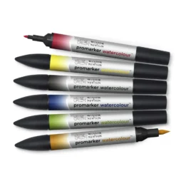 Zestaw Promarker Watercolor - Winsor & Newton - Basic, 6 szt.