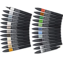 Zestaw Promarker w etui - Winsor & Newton - Architectural Tones, 25 szt.