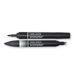 Zestaw Promarker - Winsor & Newton - Black & Blender, 2 szt.