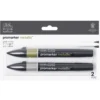 Zestaw Promarker - Winsor & Newton - Gold & Silver, 2 szt.