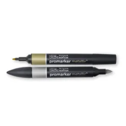 Zestaw Promarker - Winsor & Newton - Gold & Silver, 2 szt.