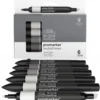 Zestaw Promarker - Winsor & Newton - Neutral Tones, 6 szt.
