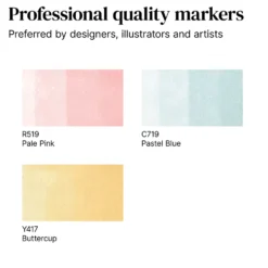 Zestaw Promarker - Winsor & Newton - Pastel Tones 2, 3 szt.