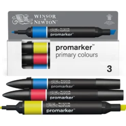 Zestaw Promarker - Winsor & Newton - Primary Tones, 3 szt.