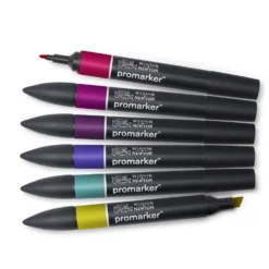 Zestaw Promarker - Winsor & Newton - Rich Tones, 6 szt.