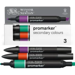 Zestaw Promarker - Winsor & Newton - Secondary Colours, 3 szt.
