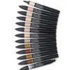 Zestaw Promarker - Winsor & Newton - Skin Tones, 12 + 1 szt.