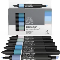 Zestaw Promarker - Winsor & Newton - Skyscape Tones 1, 6 szt.