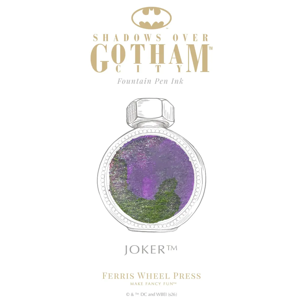 Zestaw Shadows over Gotham City Limited Edition - Ferris Wheel Press - Joker