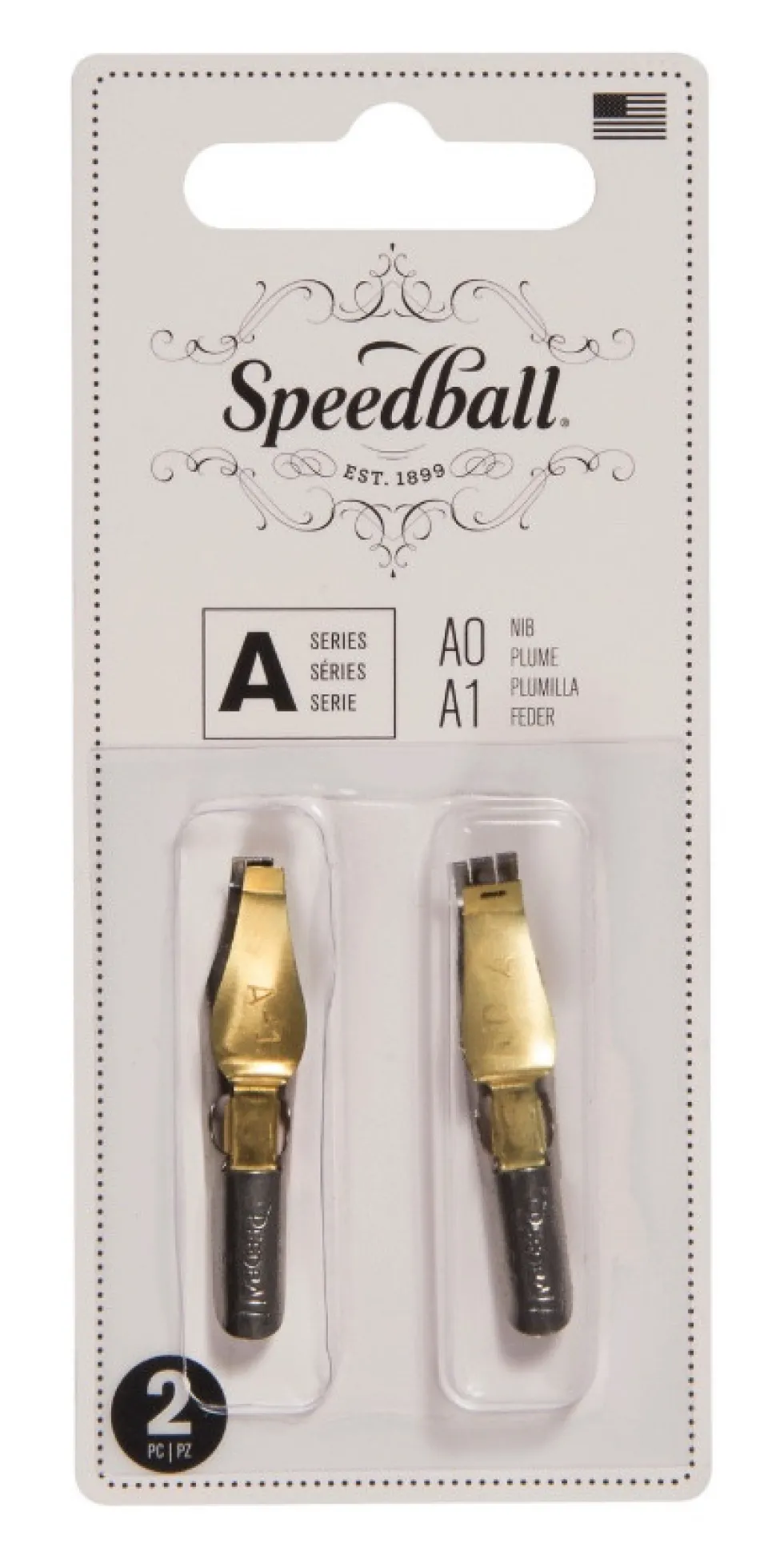 Zestaw stalówek do kaligrafii A0/A1 - Speedball - 2 szt.