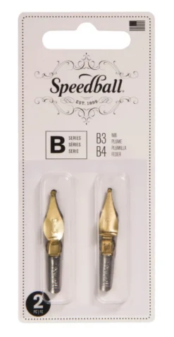 Zestaw stalówek do kaligrafii B3/B4 - Speedball - 2 szt.