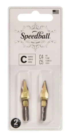 Zestaw stalówek do kaligrafii C4/C5 - Speedball - 2 szt.