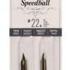 Zestaw stalówek do kaligrafii nr 22B - Speedball - 2 szt.