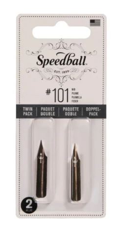 Zestaw stalówek do kaligrafii nr 101 - Speedball - 2 szt.