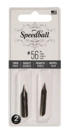 Zestaw stalówek do kaligrafii nr 56 - Speedball - 2 szt.