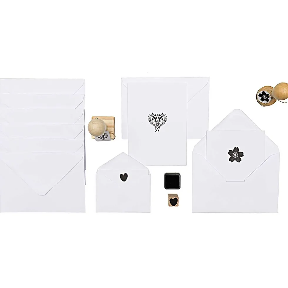 Zestaw stempli drewnianych Birthday - Paper Poetry - 9 szt.