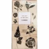 Zestaw stempli drewnianych Flowers - Paper Poetry - 9 szt.