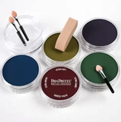 Zestaw suchych pasteli PanPastel Extra Dark Shades - 5 kolorów