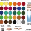 Zestaw suchych pasteli PanPastel Pure Colors - 30 kolorów