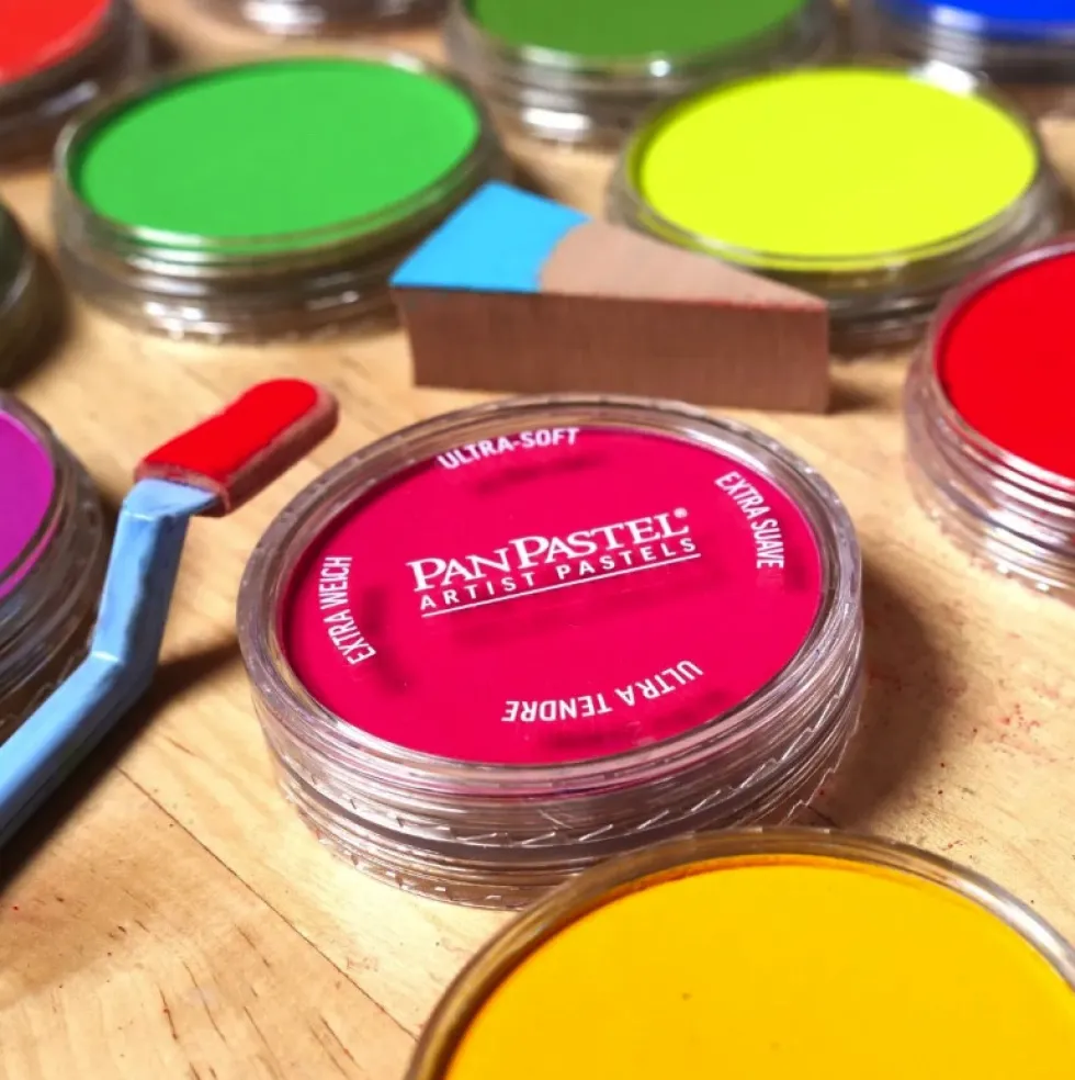 Zestaw suchych pasteli PanPastel Pure Colors - 30 kolorów
