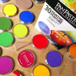 Zestaw suchych pasteli PanPastel Pure Colors - 30 kolorów
