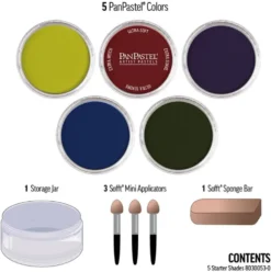 Zestaw suchych pasteli PanPastel Starter Shades - 5 kolorów
