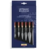 Zestaw szpachelek malarskich z drewnianą rączką - Lefranc & Bourgeois - 6 szt.