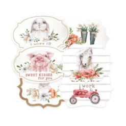 Zestaw tagów - Piątek Trzynastego - Farm Sweet Farm 04 6 szt.