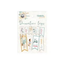 Zestaw tagów - Piątek Trzynastego - Travel Journal 02 10 szt.