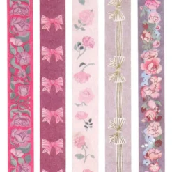 Zestaw taśm washi La Vie En Rose - Paper Poetry - 5 szt.