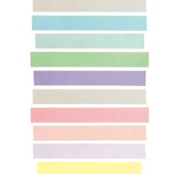 Zestaw taśm washi - Paper Poetry - Pastel, 15 mm x 5 m, 10 szt.