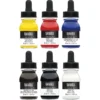 Zestaw tuszów akrylowych Essentials - Liquitex - 6 kolorów x 30 ml