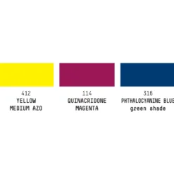 Zestaw tuszów akrylowych z medium do pouringu - Liquitex - Primary Colors, 3 x 30 ml