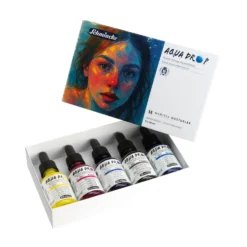 Zestaw tuszów akwarelowych Aqua Drop - Schmincke - 5 x 30 ml