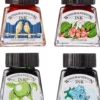 Zestaw tuszów rysunkowych - Winsor & Newton - Vibrant Tones, 4 szt.