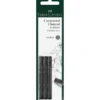 Zestaw węgli Pitt Monochrome - Faber-Castell - medium, 3 szt.