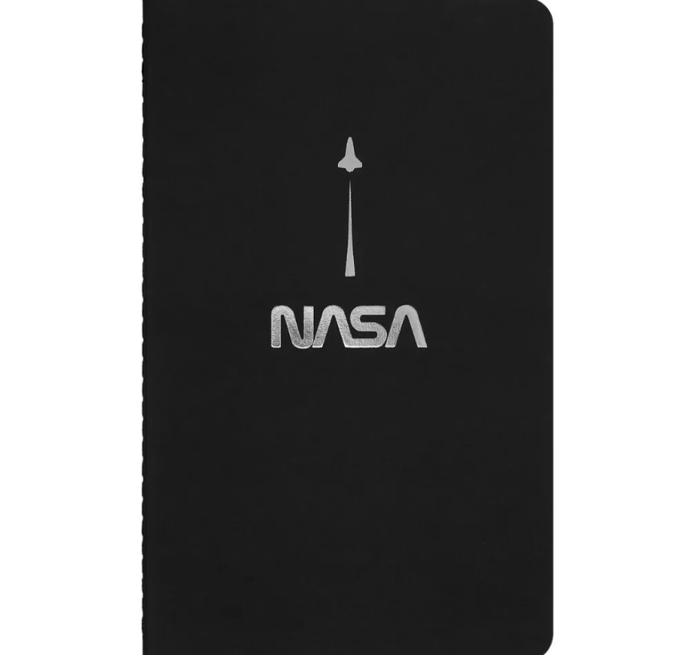 Zestaw zeszytów gładkich Cahier NASA edycja limitowana 13 x 21 cm - Moleskine - 2 szt.