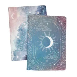 Zestaw zeszytów w kropki Celestial i Universe A5 - Devangari - 2 szt.